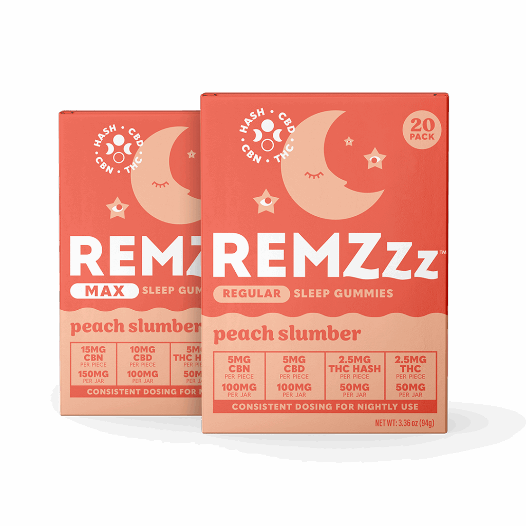 Peach Slumber 20pk 5mg Gummies