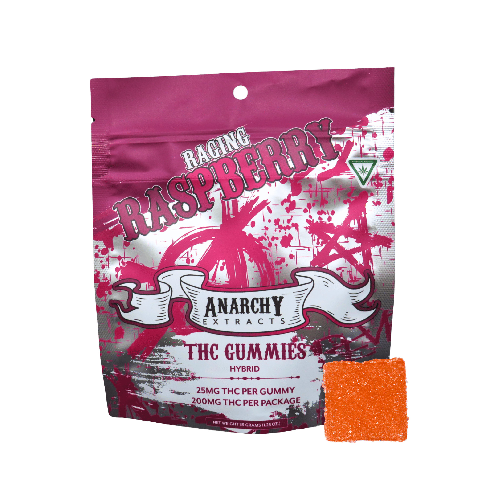 Anarchy | 200mg Gummies | Raging Raspberry