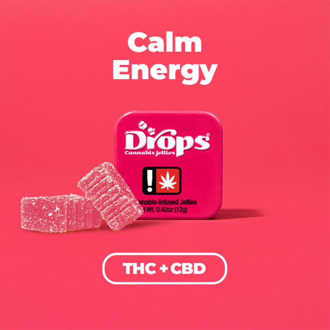 Raspberry 2-Piece [Calm Energy] (2:1) | 100mg