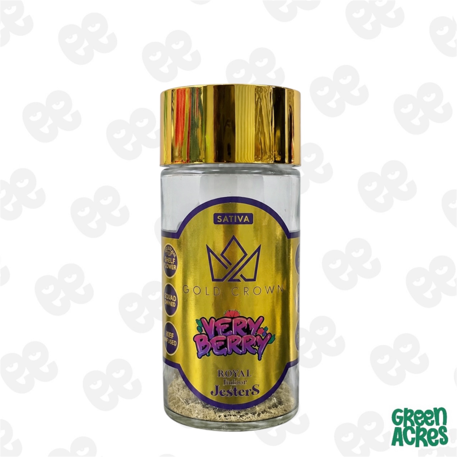 Gold Crown: Very Berry 5 Pack Infused Tarantula's Pre-Roll's (5x0.7g)