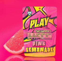 Gummies | Pink Lemonade | 200mg 4pk | Play