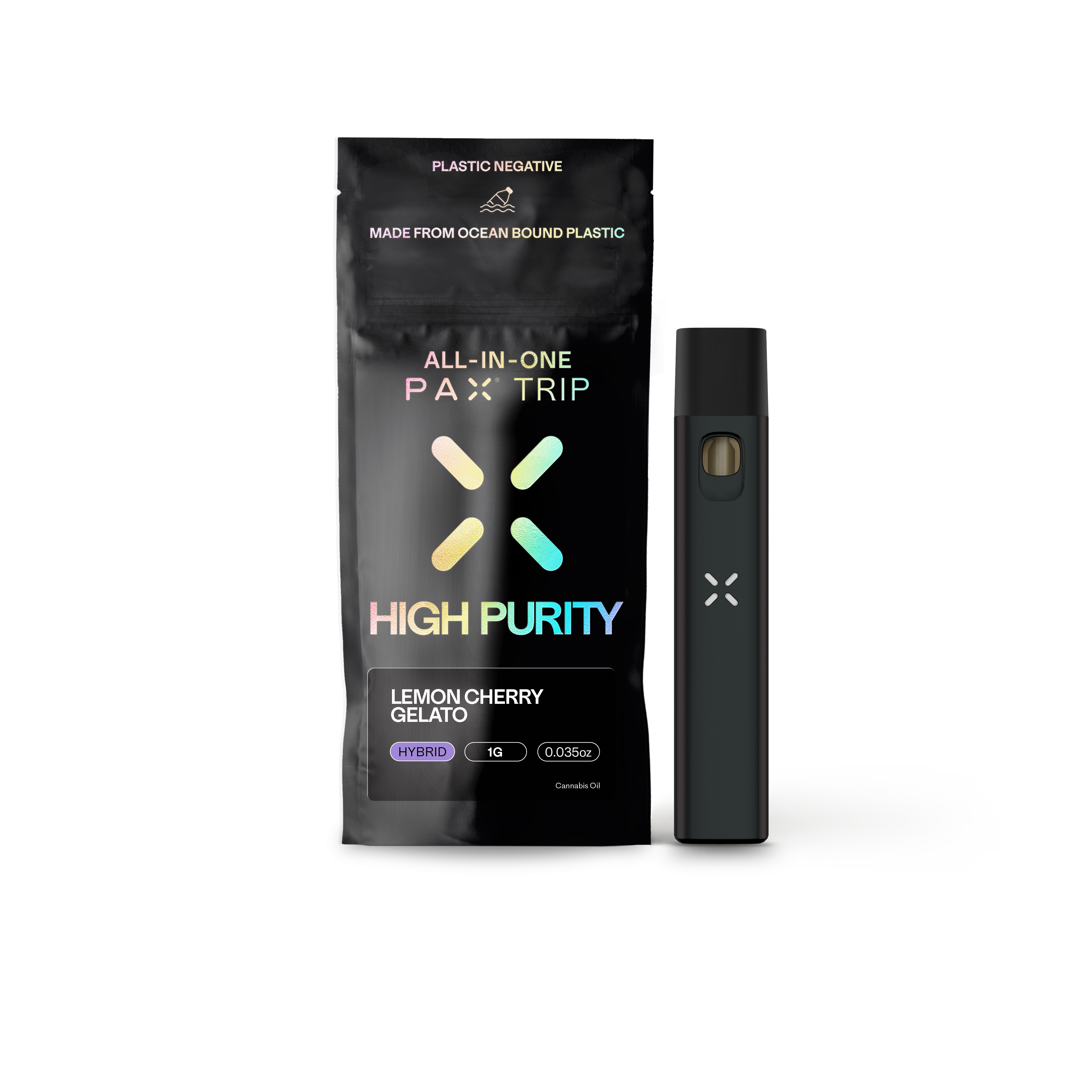 High Purity THC | Lemon Cherry Gelato 1g | AIO | Green Flower