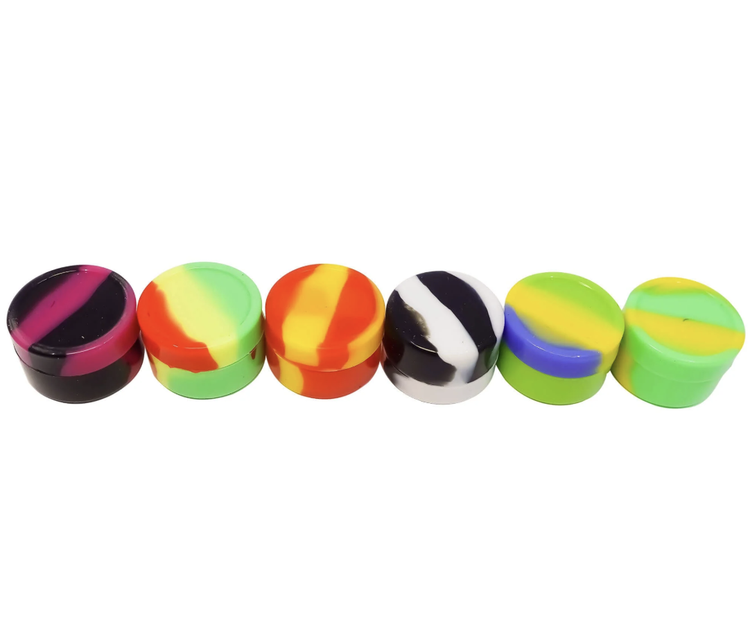 Multicolor Silicone Dab Tub