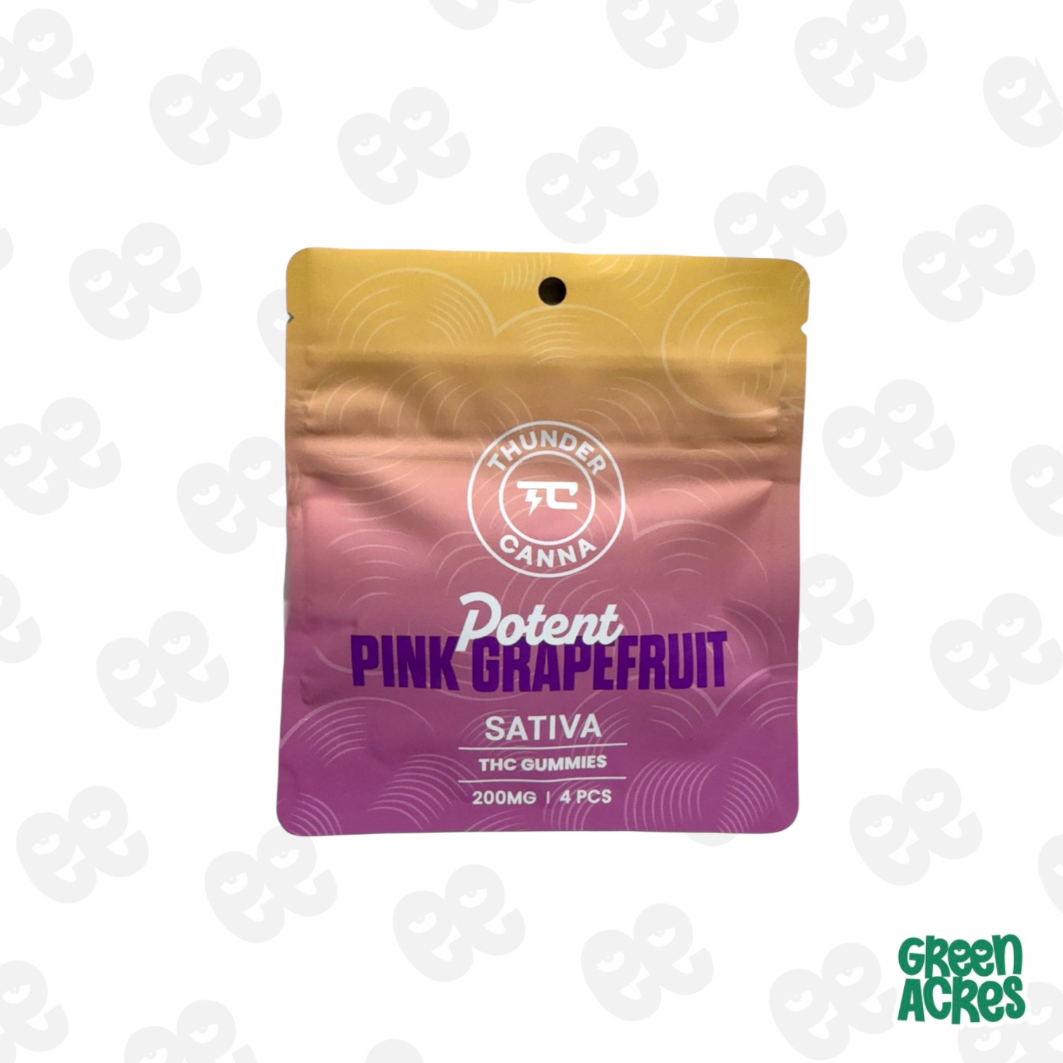 Pink Grapefruit 200MG Gummies (50mgx4)