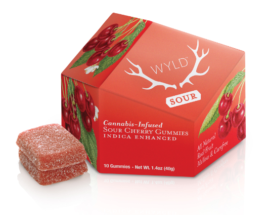 Wyld - Gummies - (I) - Sour Cherry - 100mg
