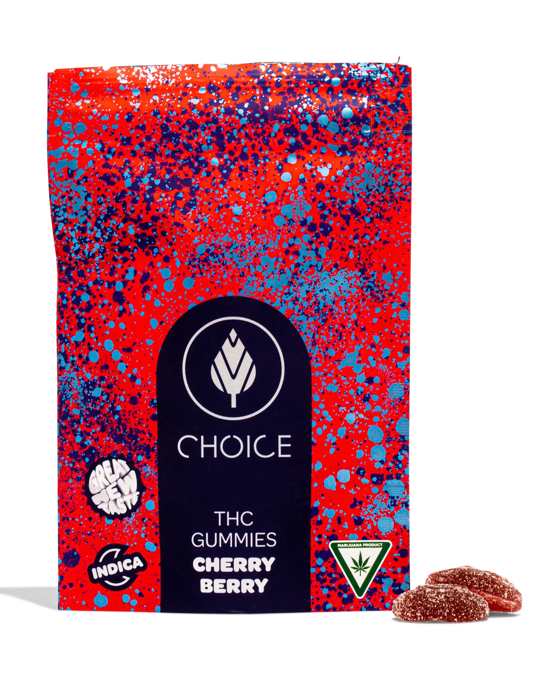 Gummies - Chronic Cherry Berry - 100mg (Indica)