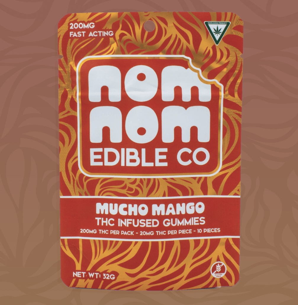 Nom Nom: Mucho Mango 200mg Gummie