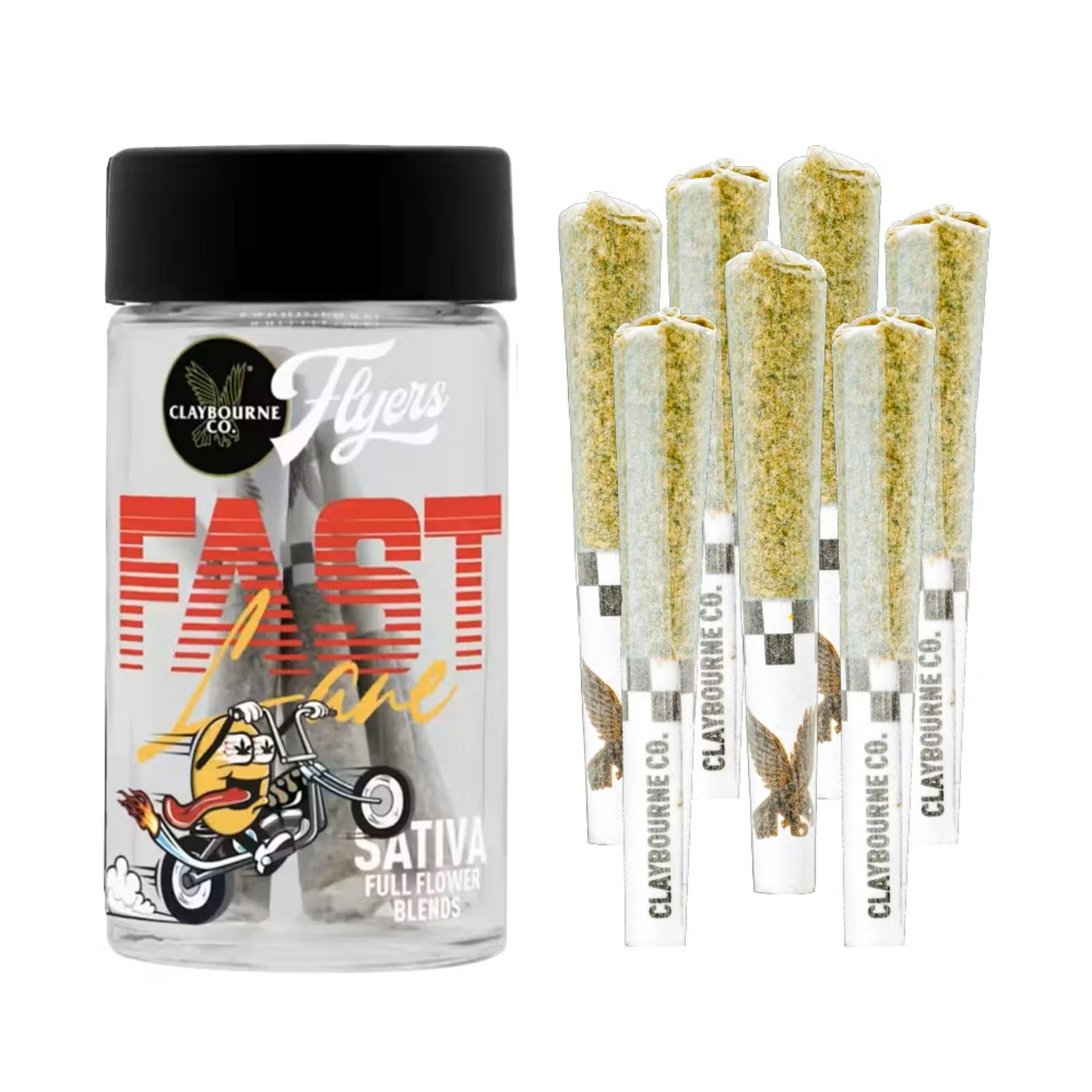 Claybourne Co. - Fast Lane Blends Prerolls 7pk - 3.5g