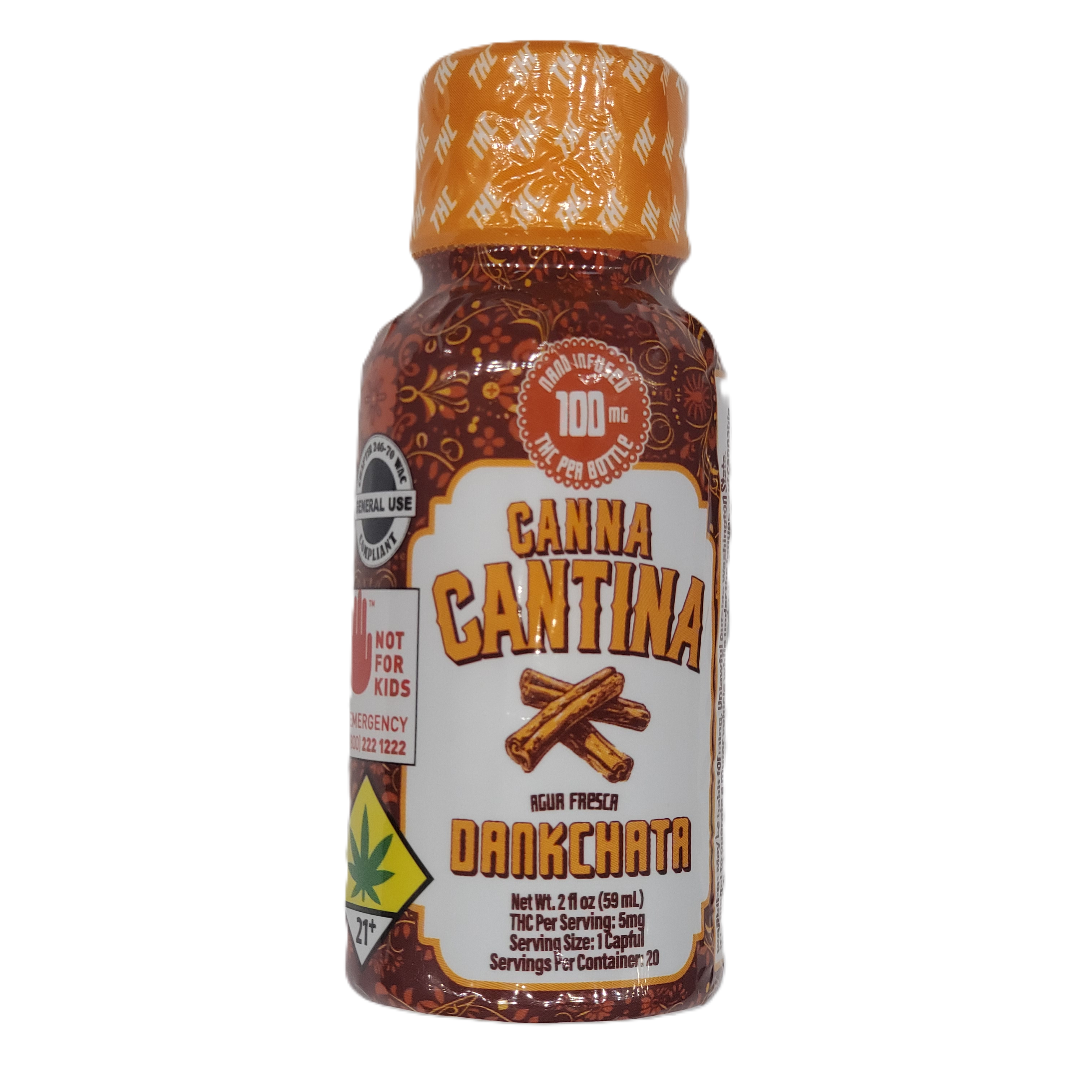 Shot Dankchata 2oz 100mg