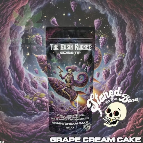 Grape Cream Cake | Rosin Infused Pre-Roll 1.3g