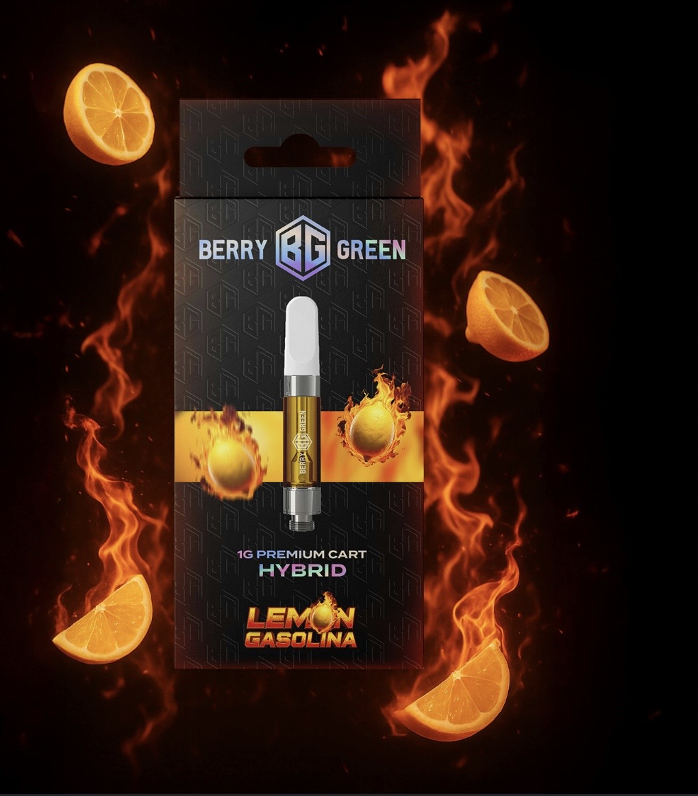 Berry Green Cartridge Lemon Gasolina