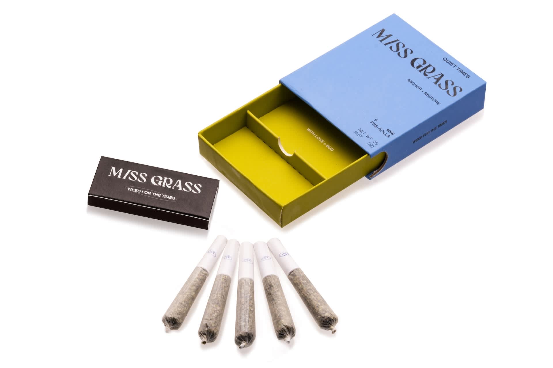 Quiet Times | Preroll | 5pk | Indica | Banana Jelly | Anchor + Restore