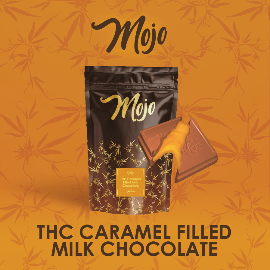 Caramel Filled Milk Chocolate | Infused Chocolate | 200mg | Indica