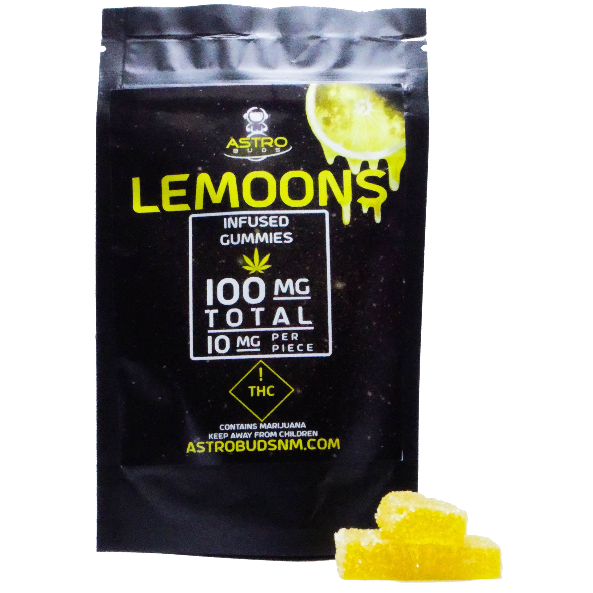 LeMoons | Astro Buds | 100mg Gummy Edibles