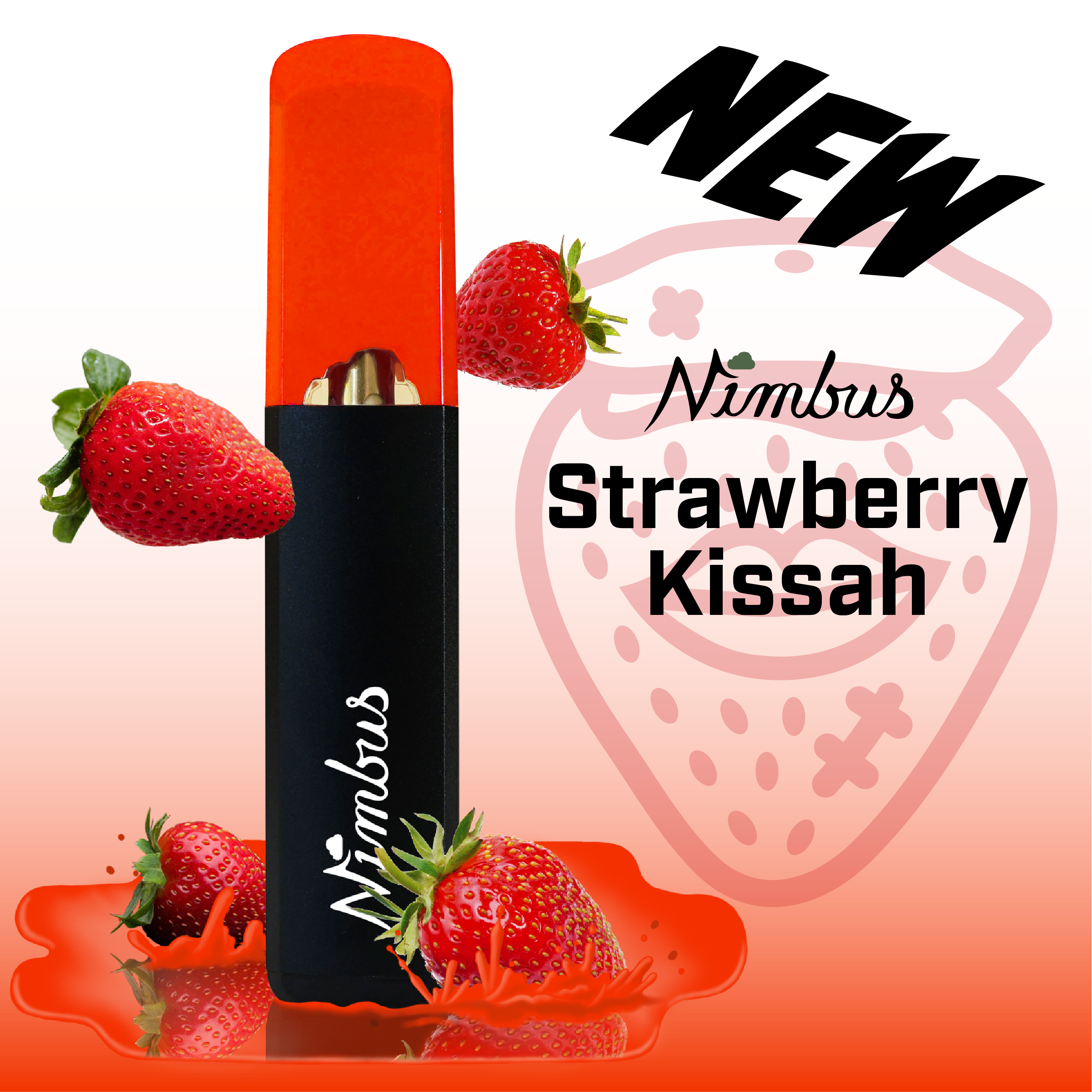 Strawberry Kissah Disposable Vape | 1g - Nimbus