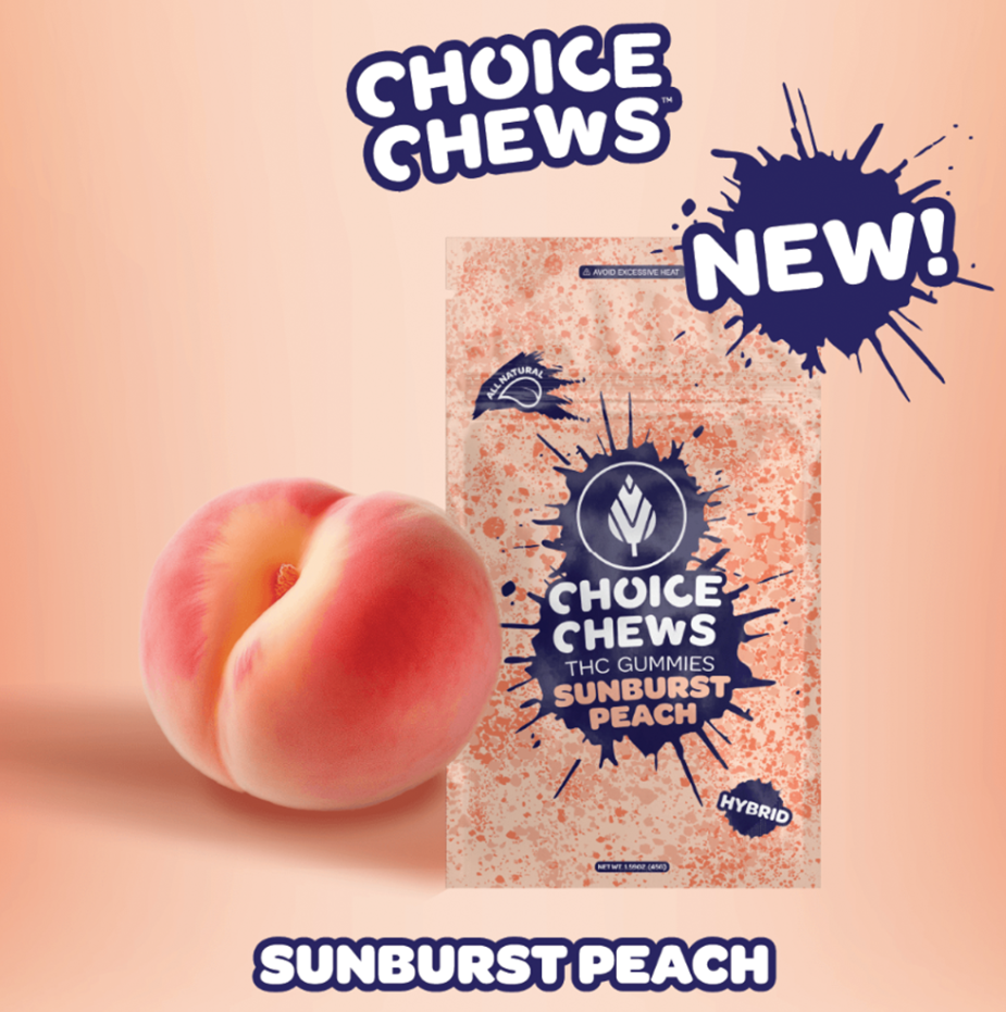 Sunburst Peach (H) Gummies 100mg product photo