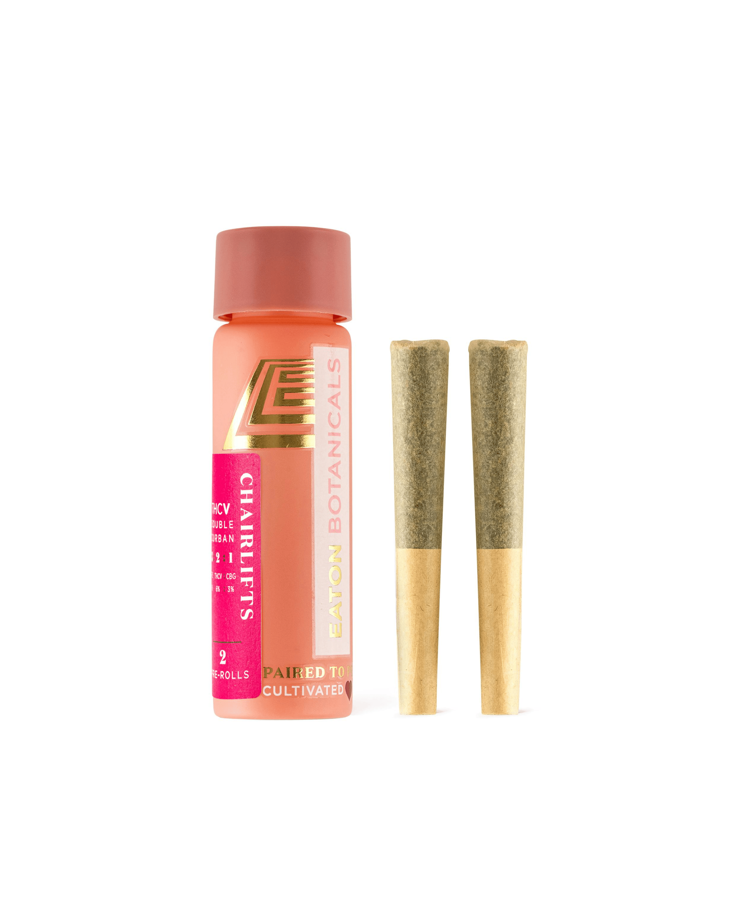 Chairlifts | Preroll | 2pk | Hybrid | Double Durban | Sun Grown + Organic Mullein Leaf + THCV + CBG