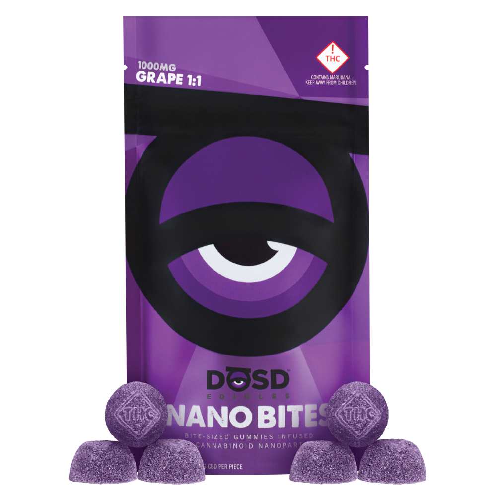 Grape 1:1 Nano Bites | 1000mg