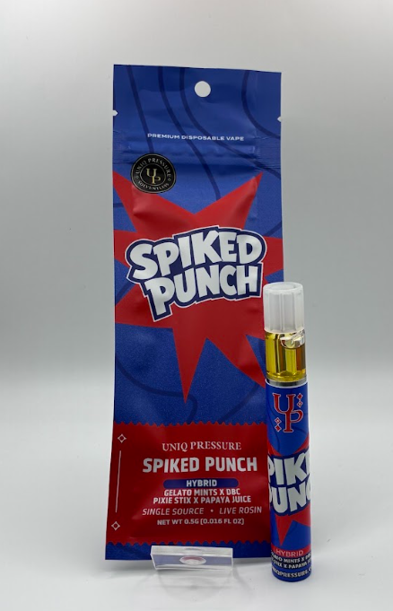 Disposable | Rosin | Spiked Punch | .5g | Uniq Pressure