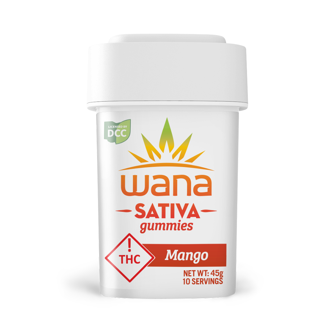 Mango Sour Gummies 110mg 10pk