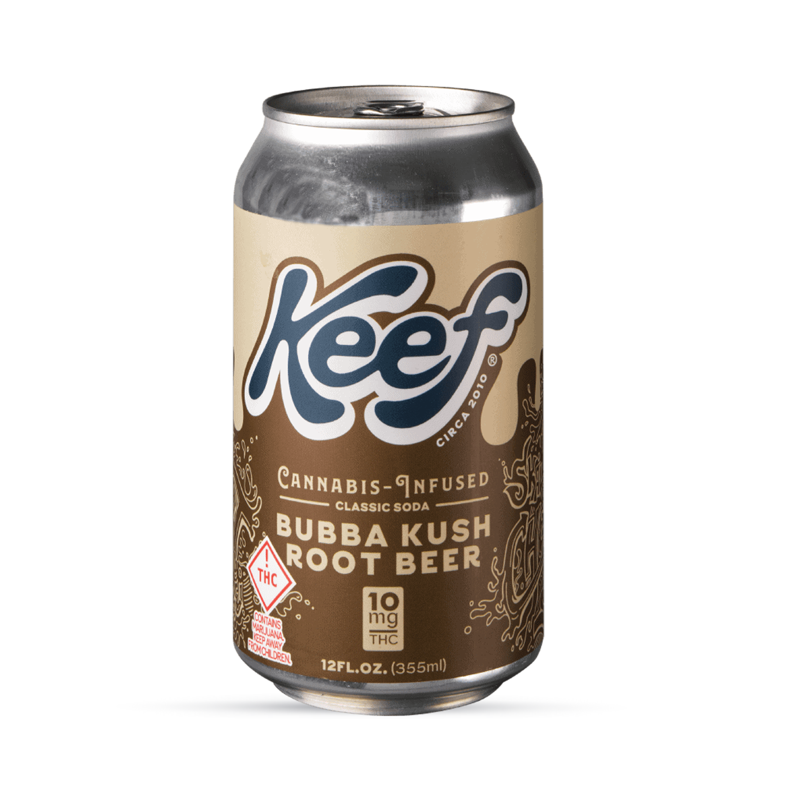 Keef Classic Soda Bubba Kush Root Beer | 10mg