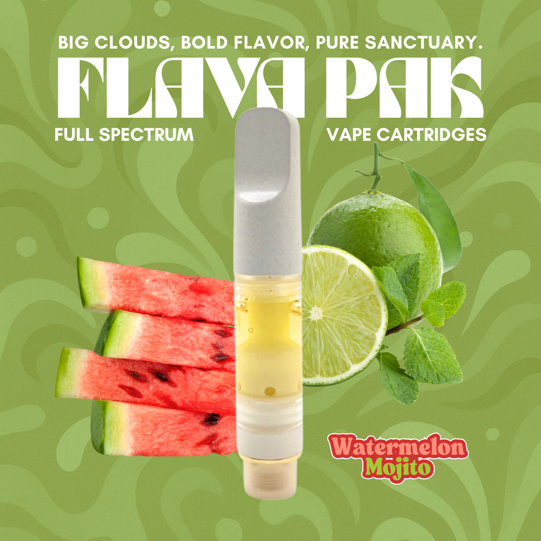 Full Spectrum Flava Pak 0.5g Wtermlon Moji Vape