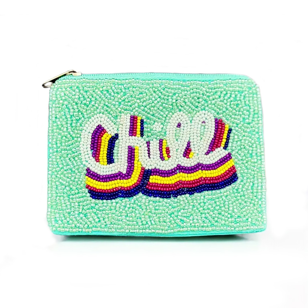 Chill Mini Beaded Coin Purse