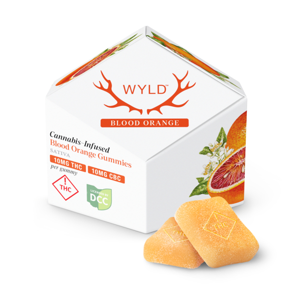 Blood Orange 1 1 Cbc Sativa Enhanced Gummies