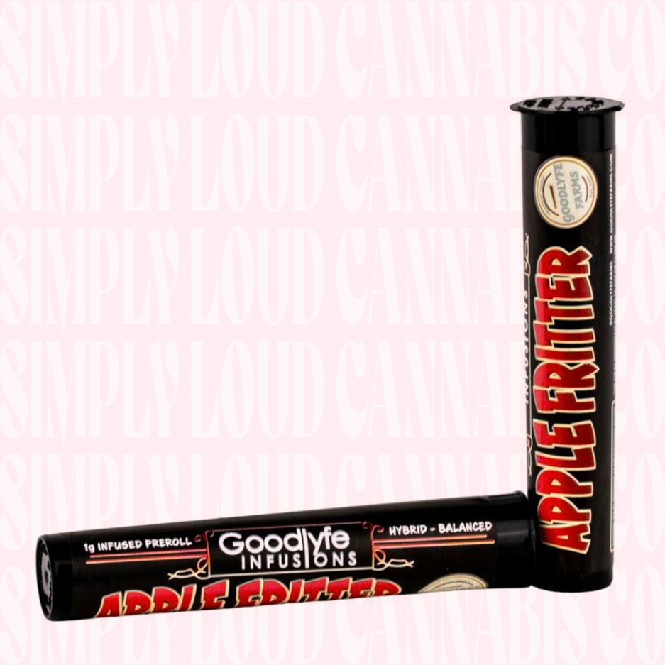 Goodlyfe Infused Pre Roll: Apple Fritter