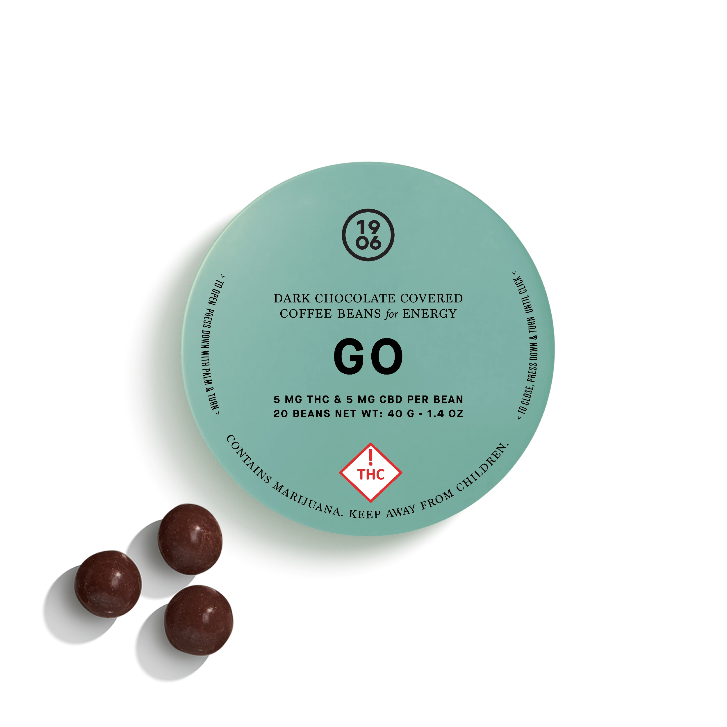 Go Beans For Energy | 20pc | 100mg