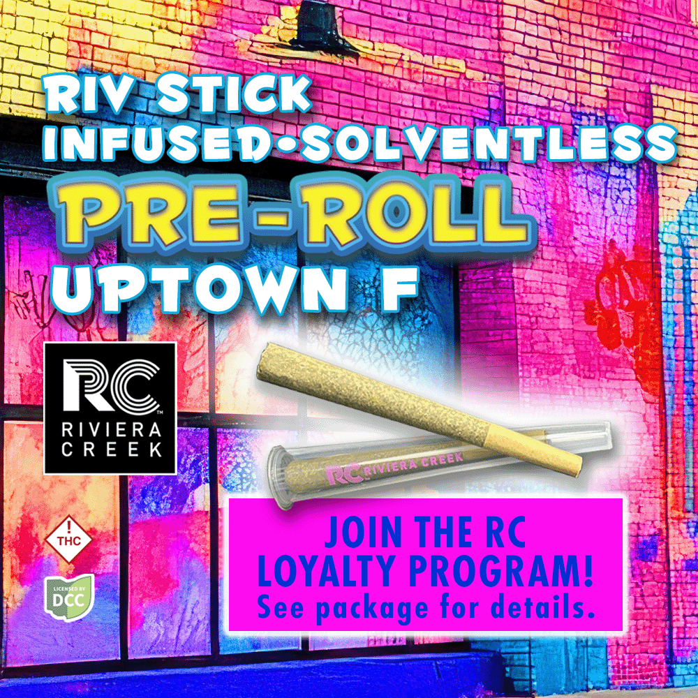 Riviera Creek | Uptown F | 1g Infused Pre Roll