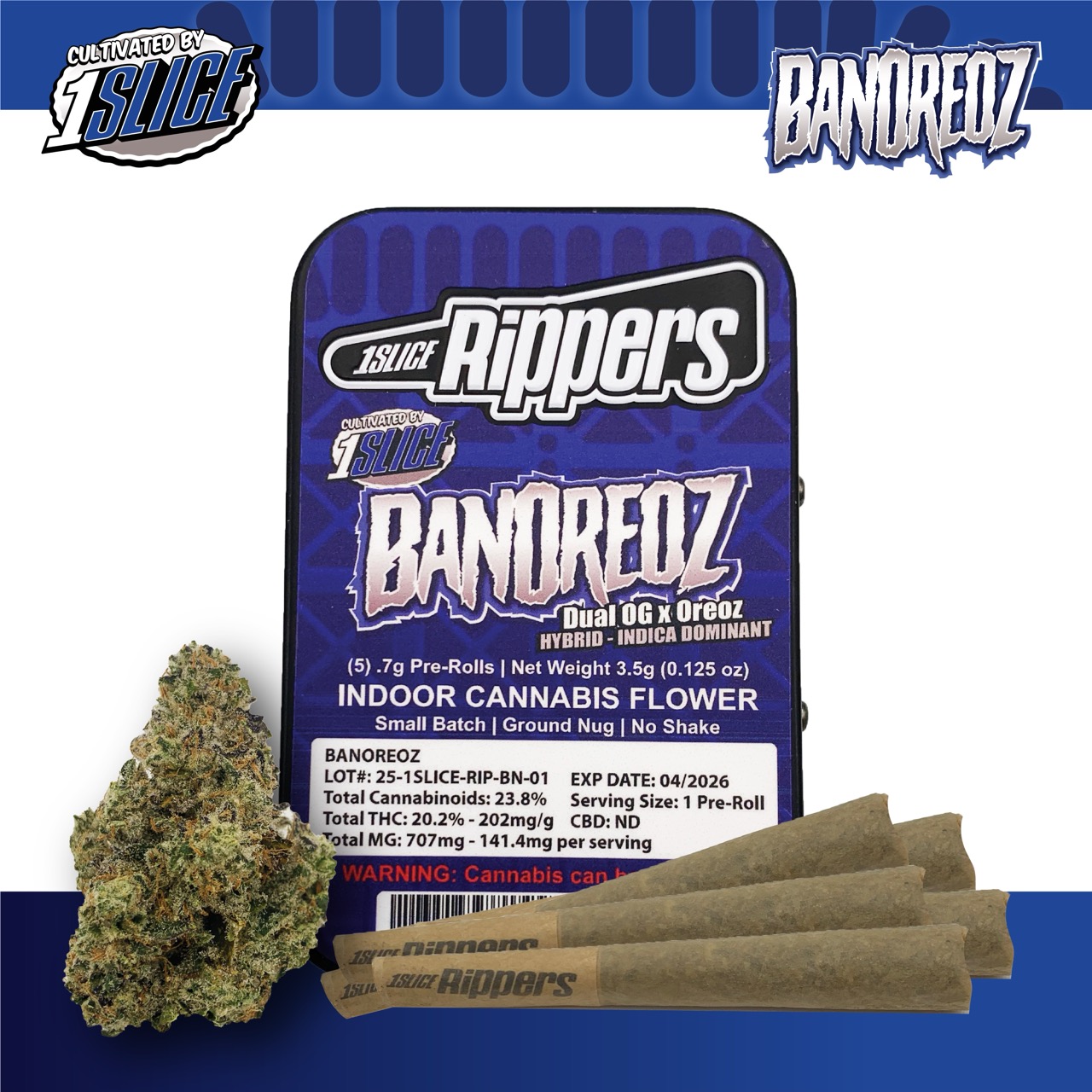 Preroll Banoreoz I/h 5pk