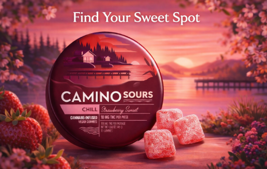 Camino Sours 'Chill' Strawberry Sunset Gummies [10pk]