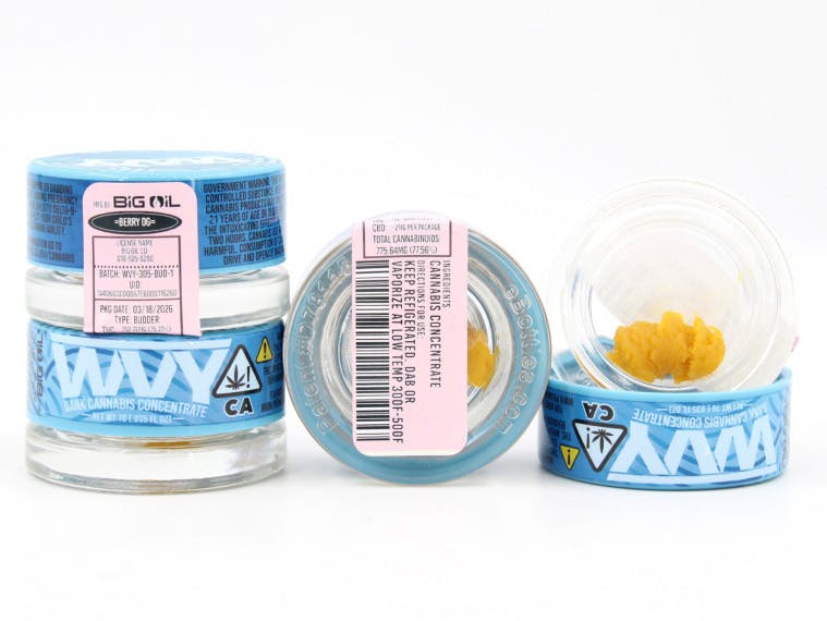 WVY | BERRY OG | BUDDER | 1G