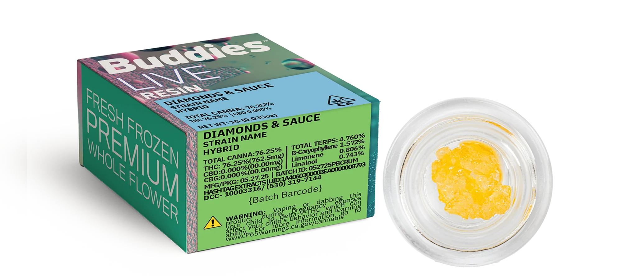 Buddies - GDP x Pina - Dabs Diamonds & Sauce