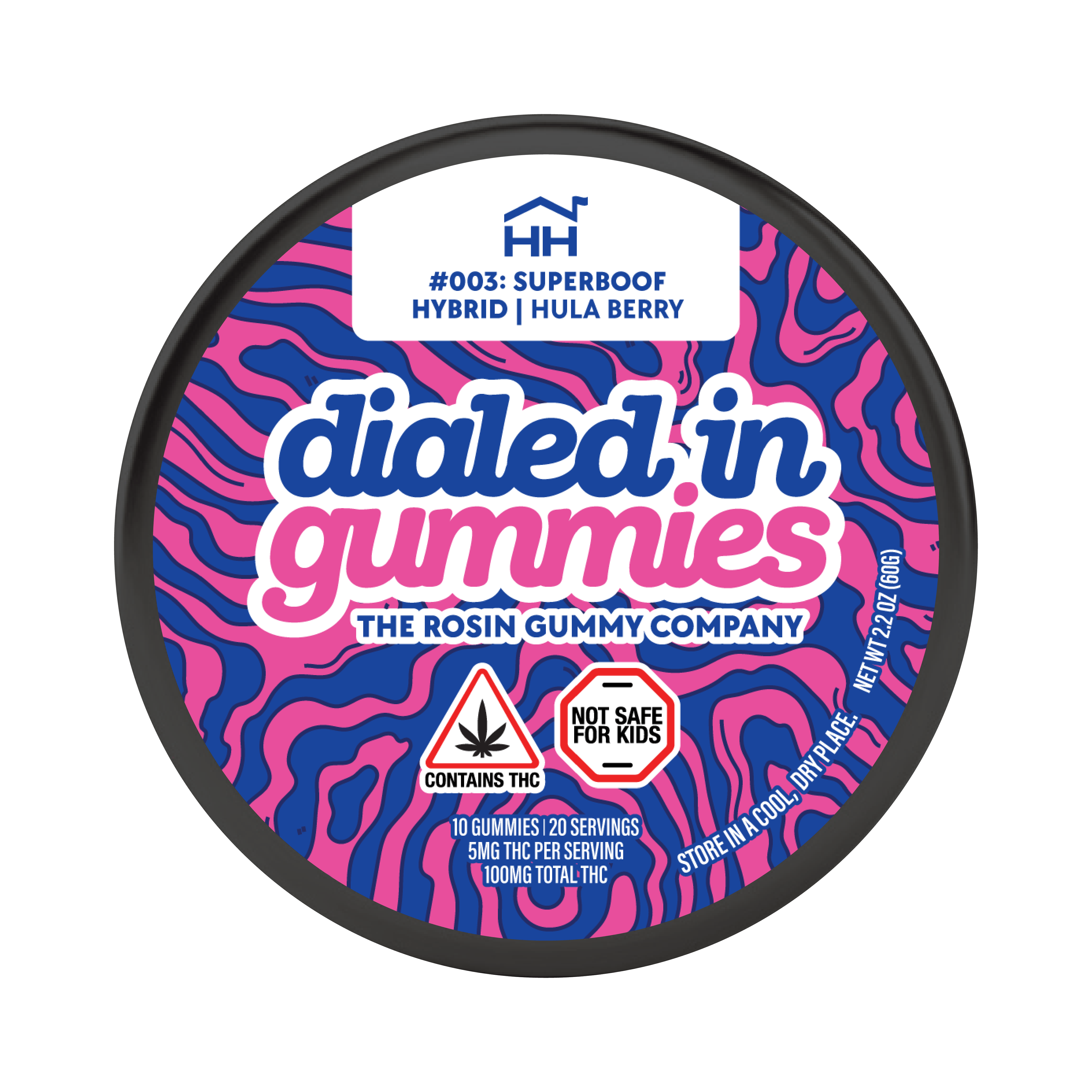 Hula Berry x Harbor House Gummies | Edibles | 100mg