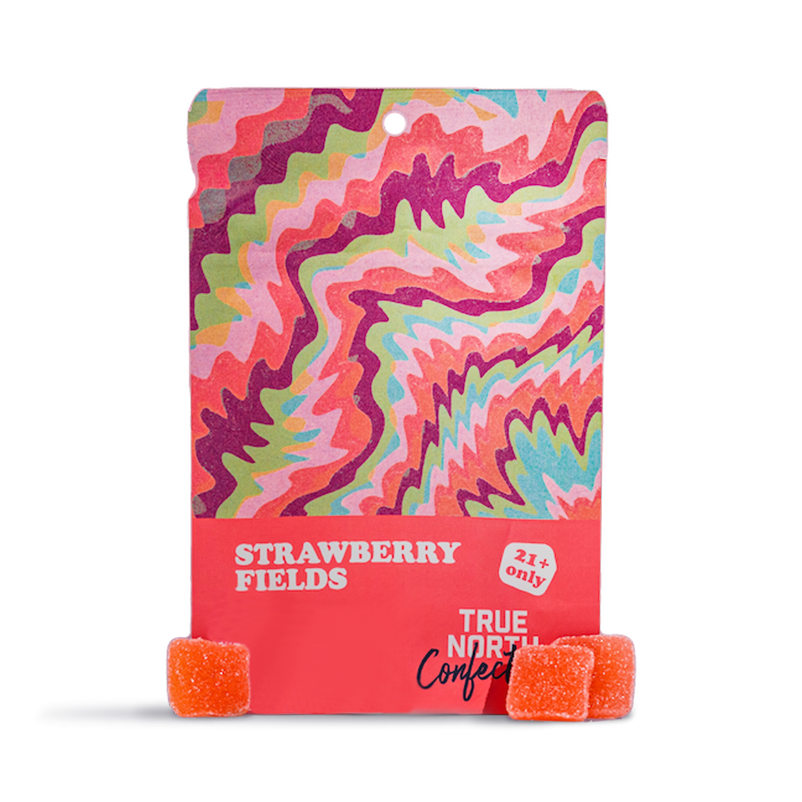 Strawberry Fields Gummies 4-pack | 200mg