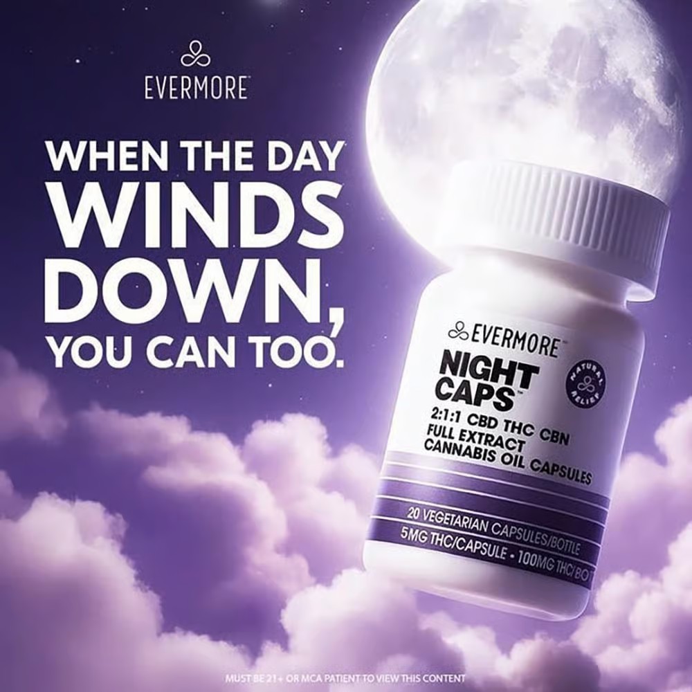 5mg 2:1:1 Night Caps - 100mg