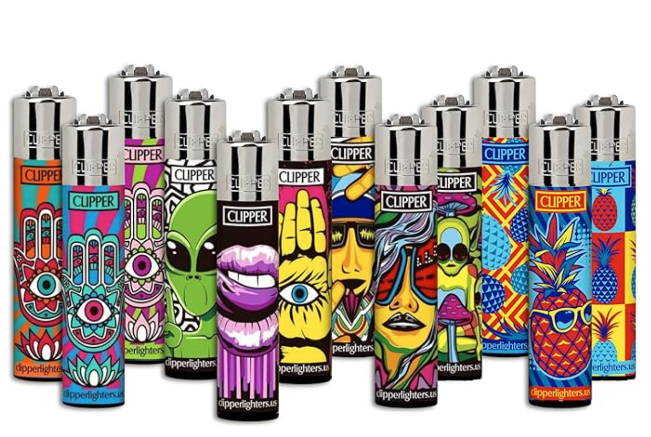 Accessories | Clipper | Psychedelic I Assorted Colors