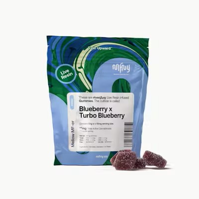 Blueberry x Turbo Blueberry Live Resin Gummies | 10 pk