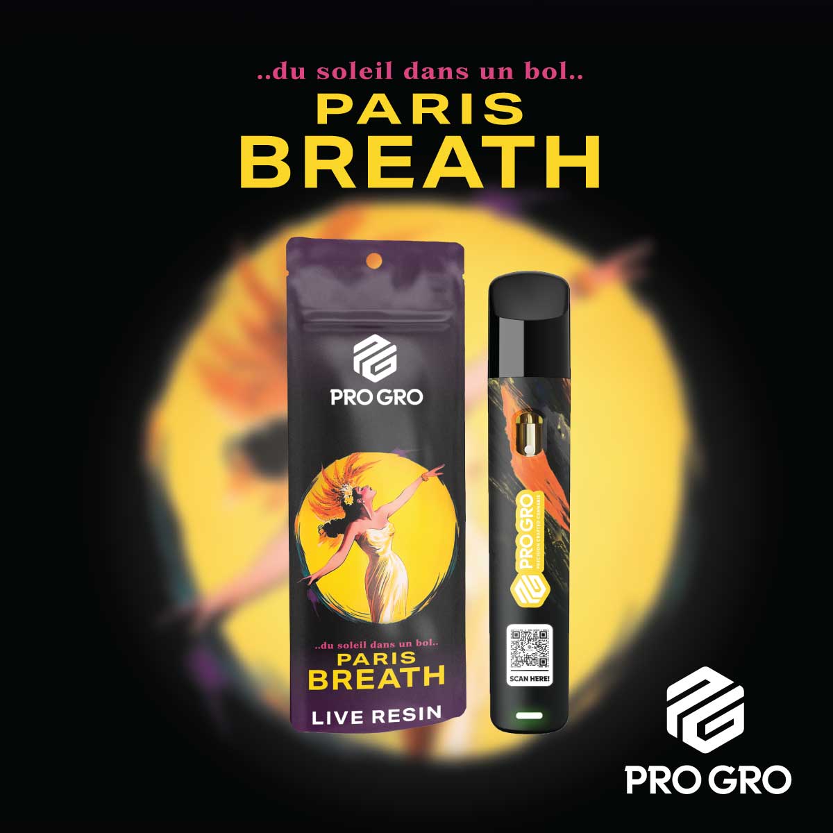 Paris Breath 1g Live Resin Disposable