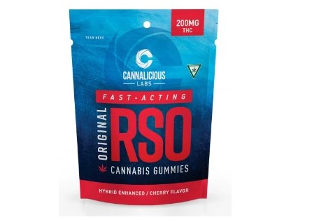RSO Gummy - Cherry - Hybrid - 200mg THC