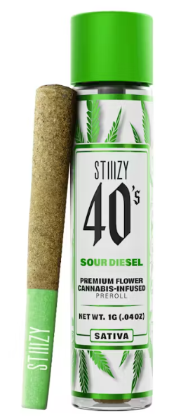 Stiiizy - Sour Diesel - 1g Infused Preroll