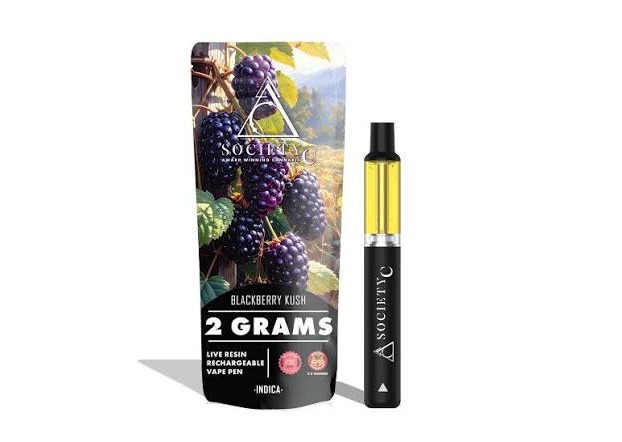 Society C - Live Resin Disposable - Blackberry Kush