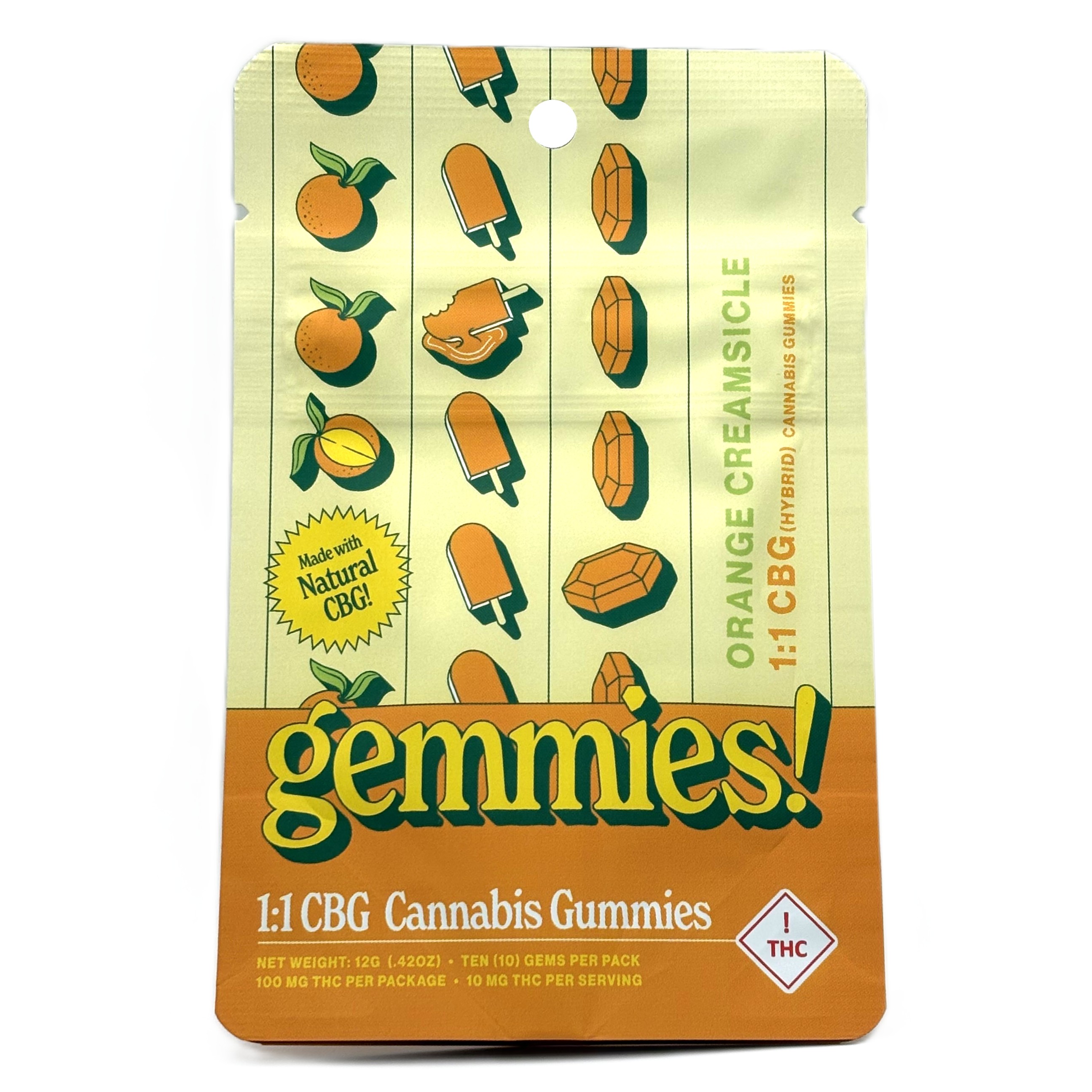 Orange Creamsicle Gummies | 100mg