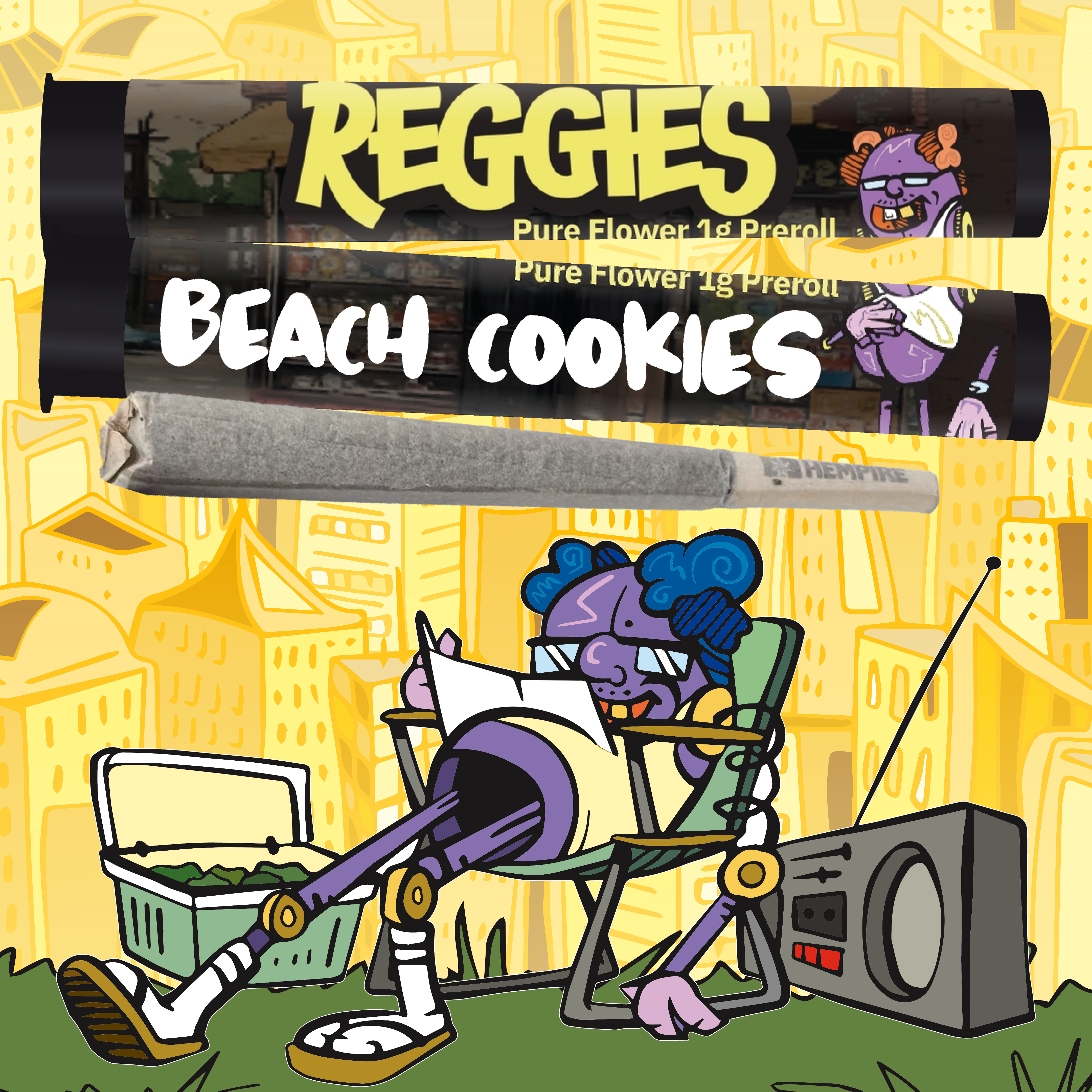 Reggie's Preroll - Beach Cookies