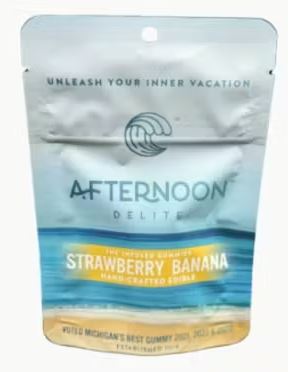Gummies | Strawberry Banana | 200mg 2pk | Afternoon Delite
