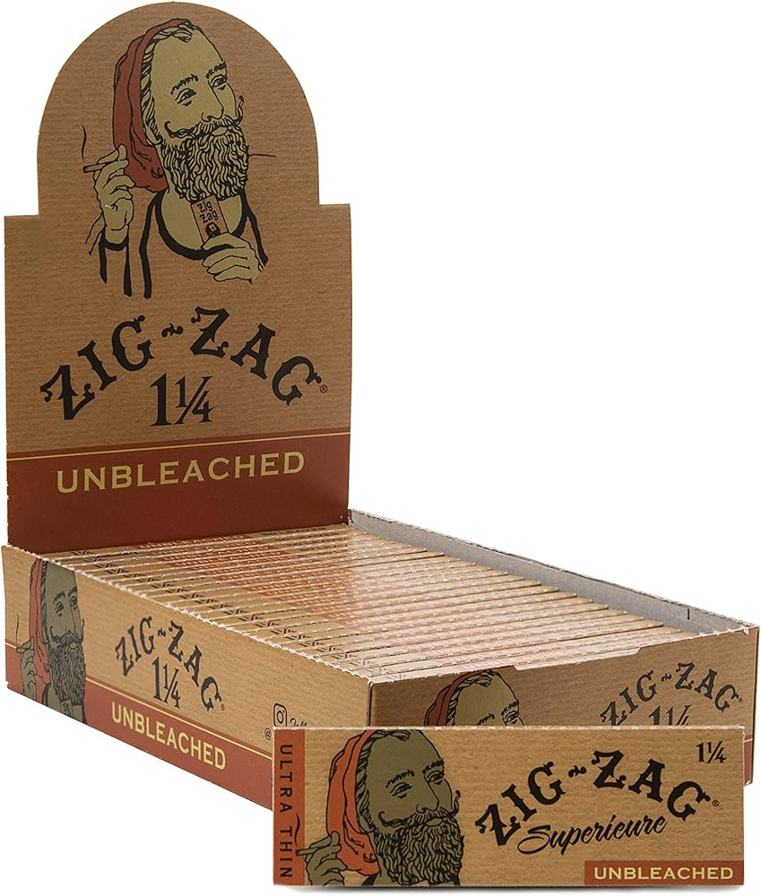 Zig-Zag | Unbleached Rolling Papers | 1 1/4 product photo