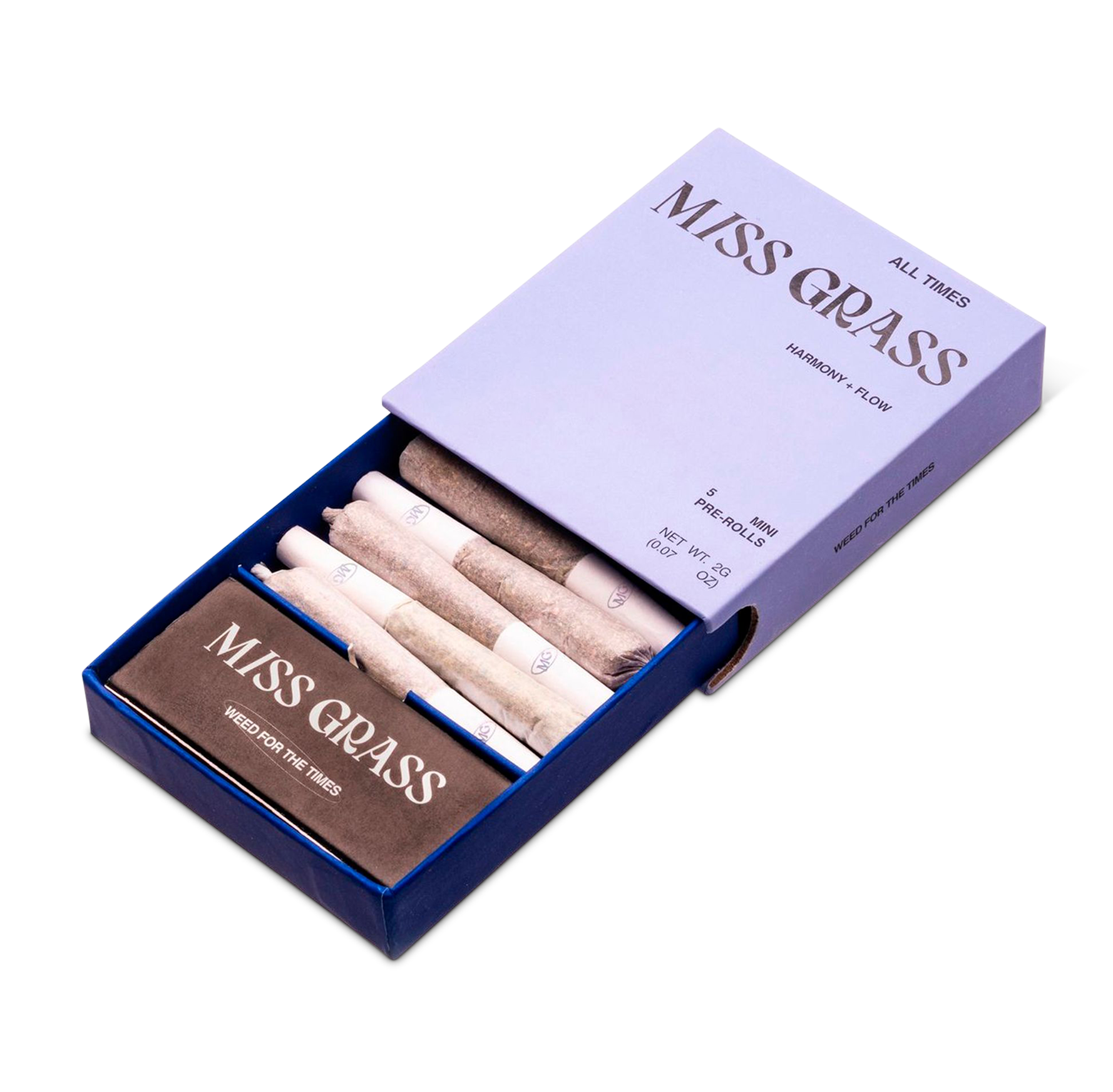 Miss Grass Miss Grass | All Times | Pre-Roll 5 Pack | 2g