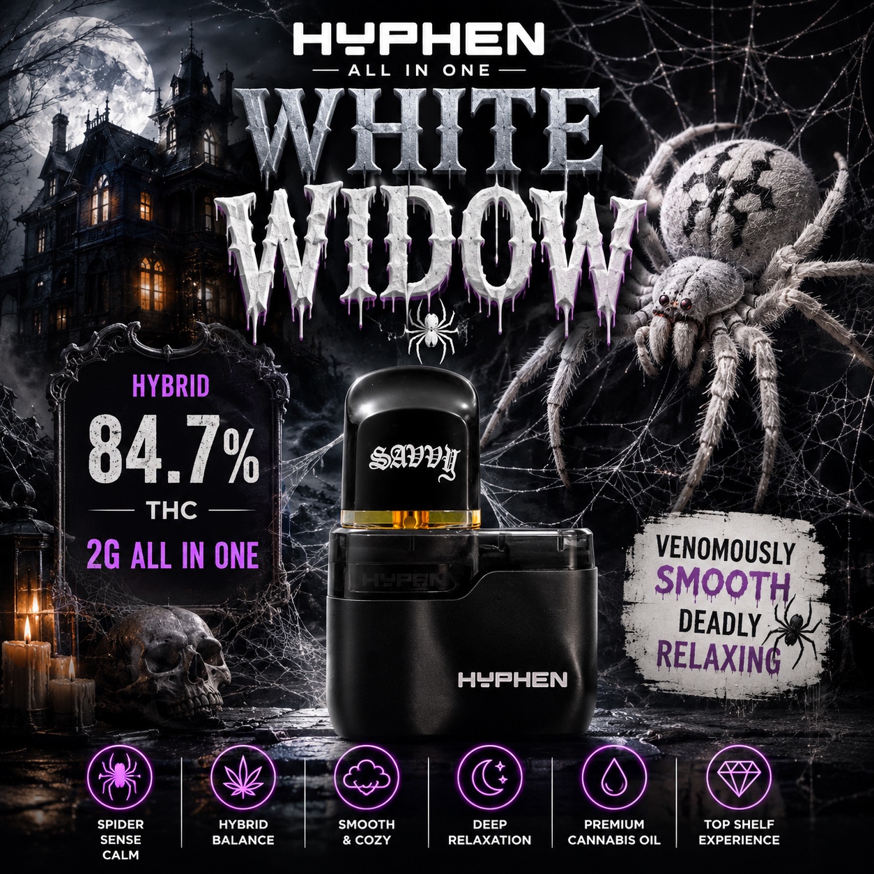 White Widow Hyphen